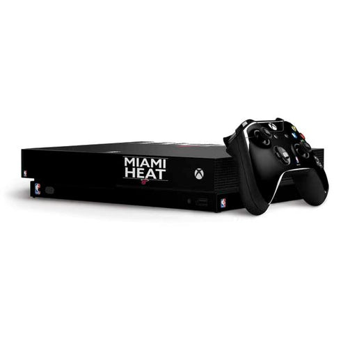 NBA Miami Heat Standard - Black Xbox One X Bundle Skin