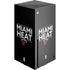 NBA Miami Heat Standard - Black Xbox Series X Console Skin
