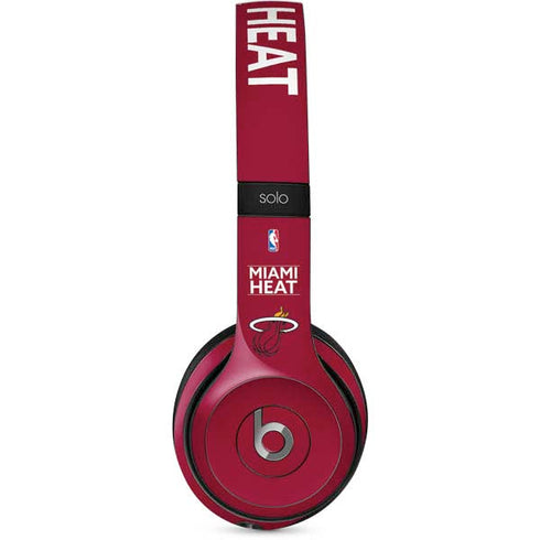 NBA Miami Heat Standard - Red Beats Solo 2 Wired Skin
