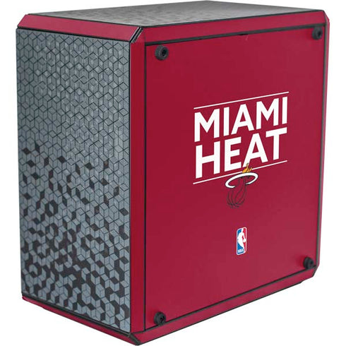 NBA Miami Heat Standard - Red Cooler Master MasterBox Q300L Mini Tower Skin
