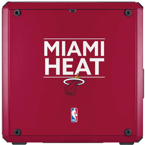 NBA Miami Heat Standard - Red Cooler Master MasterBox Q300L Mini Tower Skin