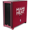 NBA Miami Heat Standard - Red Corsair 4000D Tempered Glass Mid-Tower ATX Case Skin