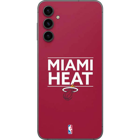 NBA Miami Heat Standard - Red Galaxy A14 5G Skin