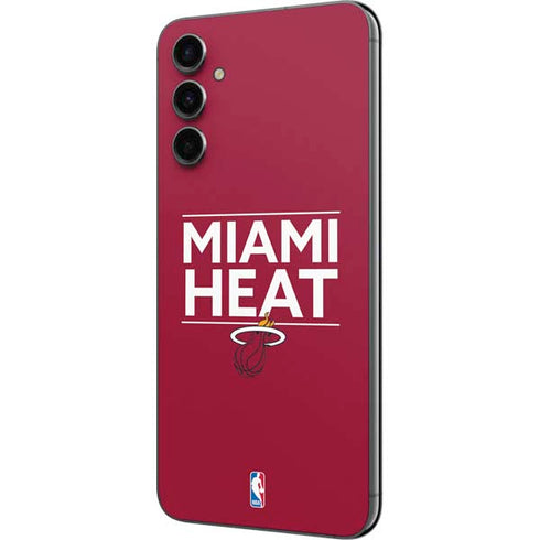 NBA Miami Heat Standard - Red Galaxy A14 5G Skin