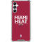 NBA Miami Heat Standard - Red Galaxy A15 5G Clear Case