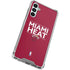 NBA Miami Heat Standard - Red Galaxy A15 5G Clear Case