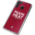 NBA Miami Heat Standard - Red Galaxy A21 Clear Case