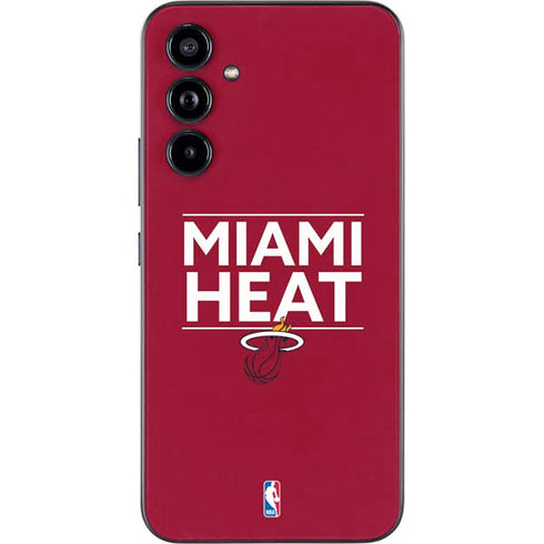 NBA Miami Heat Standard - Red Galaxy A54 5G Skin
