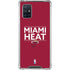 NBA Miami Heat Standard - Red Galaxy A71 5G Clear Case