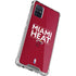 NBA Miami Heat Standard - Red Galaxy A71 5G Clear Case