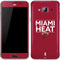 NBA Miami Heat Standard - Red Galaxy J3 Skin