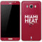NBA Miami Heat Standard - Red Galaxy J7 Skin