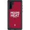 NBA Miami Heat Standard - Red Galaxy Note 10 Waterproof Case