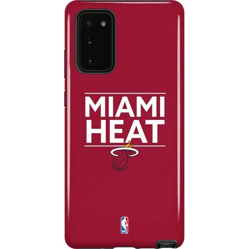 NBA Miami Heat Standard - Red Galaxy Note20 5G Pro Case