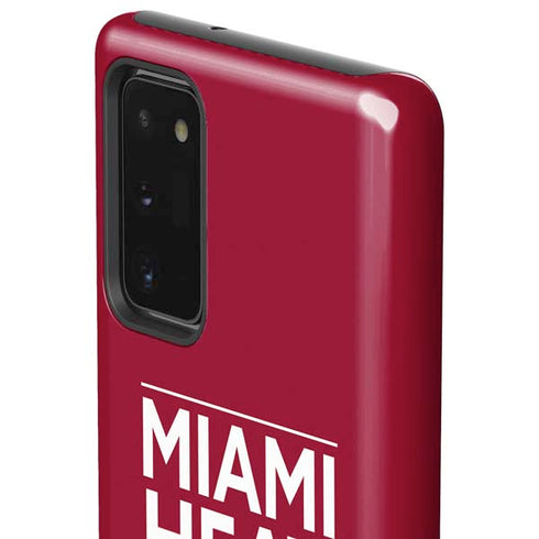 NBA Miami Heat Standard - Red Galaxy Note20 5G Pro Case