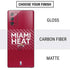NBA Miami Heat Standard - Red Galaxy Note20 5G Skin