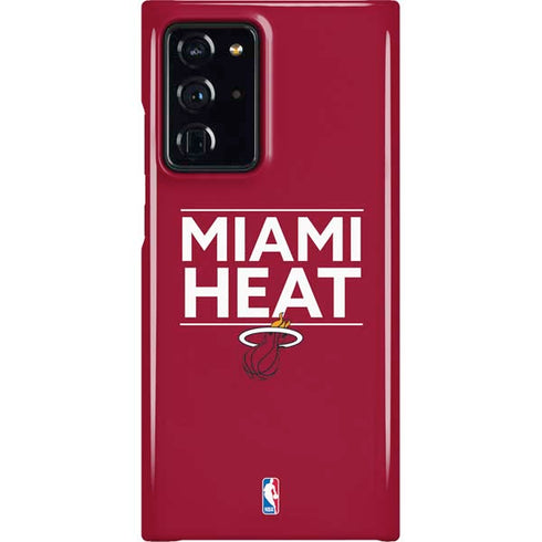 NBA Miami Heat Standard - Red Galaxy Note20 Ultra 5G Lite Case