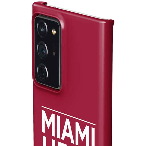NBA Miami Heat Standard - Red Galaxy Note20 Ultra 5G Lite Case
