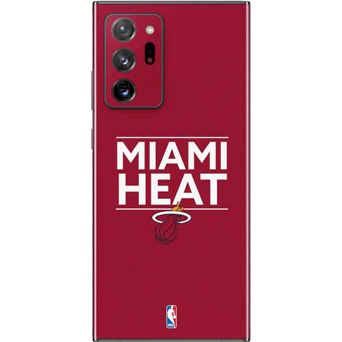 NBA Miami Heat Standard - Red Galaxy Note20 Ultra 5G Skin