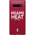 NBA Miami Heat Standard - Red Galaxy S10 Plus Skin