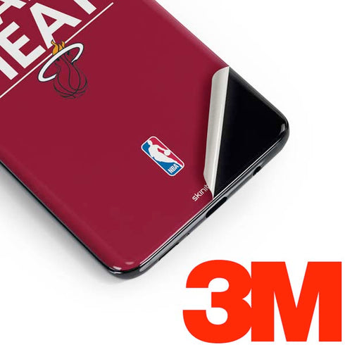 NBA Miami Heat Standard - Red Galaxy S10 Skin