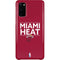NBA Miami Heat Standard - Red Galaxy S20 Lite Case