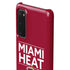 NBA Miami Heat Standard - Red Galaxy S20 Lite Case