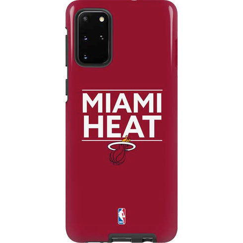 NBA Miami Heat Standard - Red Galaxy S20 Plus Pro Case