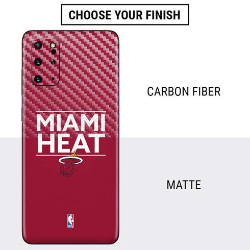 NBA Miami Heat Standard - Red Galaxy S20 Plus Skin
