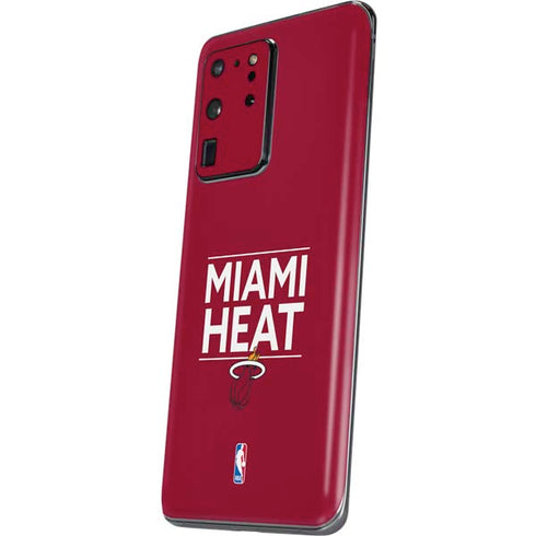 NBA Miami Heat Standard - Red Galaxy S20 Ultra 5G Skin