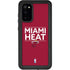 NBA Miami Heat Standard - Red Galaxy S20 Waterproof Case
