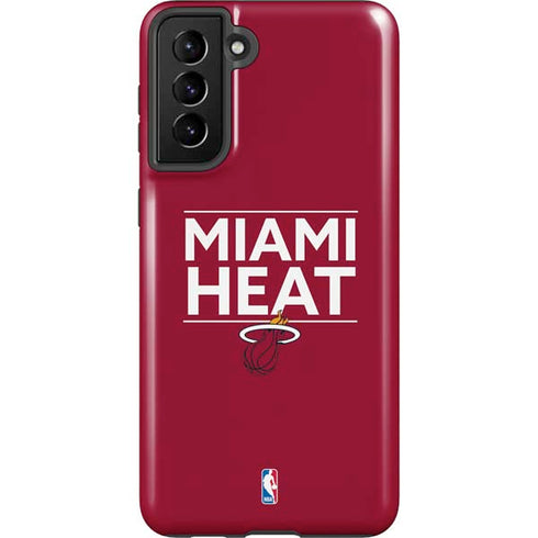 NBA Miami Heat Standard - Red Galaxy S21 Plus 5G Pro Case
