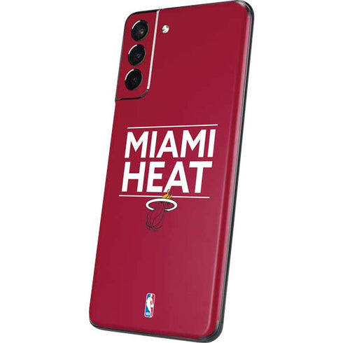 NBA Miami Heat Standard - Red Galaxy S21 Plus 5G Skin