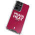 NBA Miami Heat Standard - Red Galaxy S21 Ultra 5G Clear Case