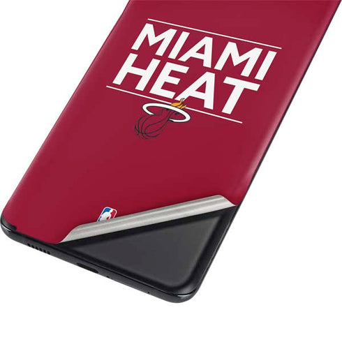 NBA Miami Heat Standard - Red Galaxy S21 Ultra 5G Skin