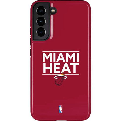 NBA Miami Heat Standard - Red Galaxy S22 Plus Pro Case