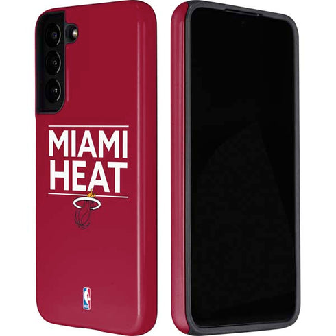 NBA Miami Heat Standard - Red Galaxy S22 Plus Pro Case