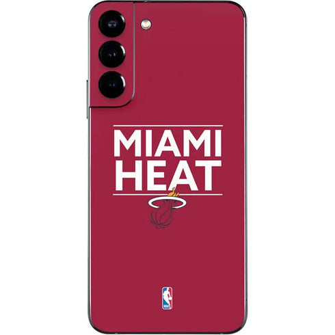 NBA Miami Heat Standard - Red Galaxy S22 Plus Skin