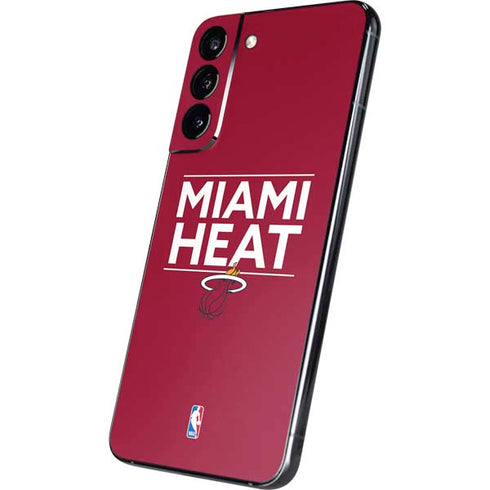 NBA Miami Heat Standard - Red Galaxy S22 Plus Skin