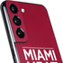 NBA Miami Heat Standard - Red Galaxy S22 Plus Skin