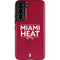 NBA Miami Heat Standard - Red Galaxy S22 Pro Case