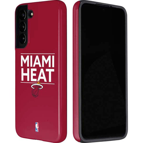 NBA Miami Heat Standard - Red Galaxy S22 Pro Case