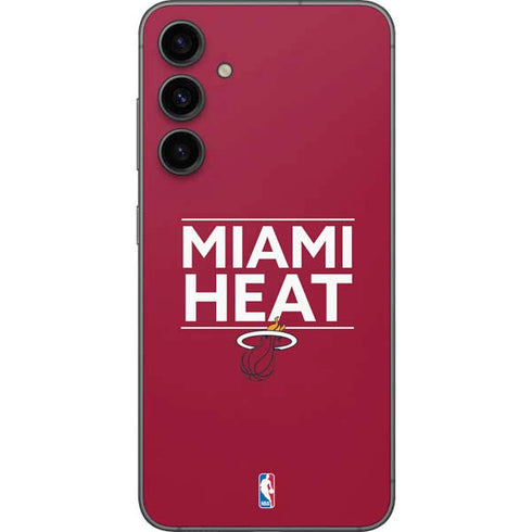 NBA Miami Heat Standard - Red Galaxy S23 FE Skin