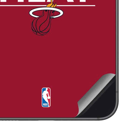 NBA Miami Heat Standard - Red Galaxy S23 FE Skin