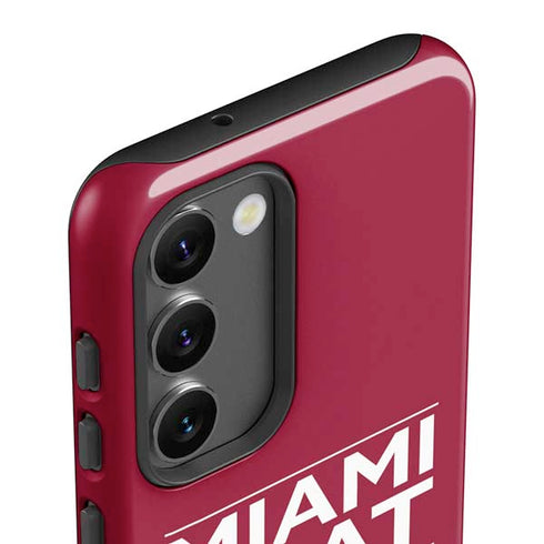 NBA Miami Heat Standard - Red Galaxy S23 Plus Pro Case