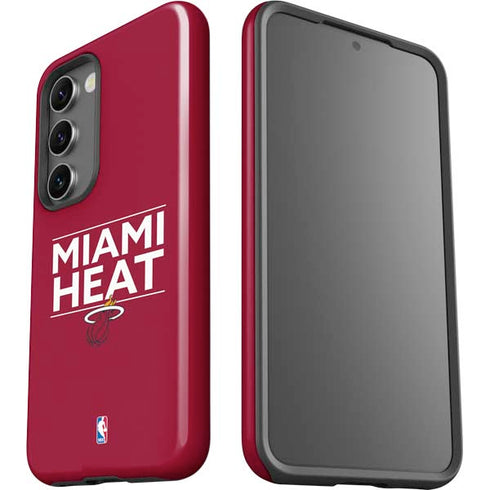 NBA Miami Heat Standard - Red Galaxy S23 Pro Case