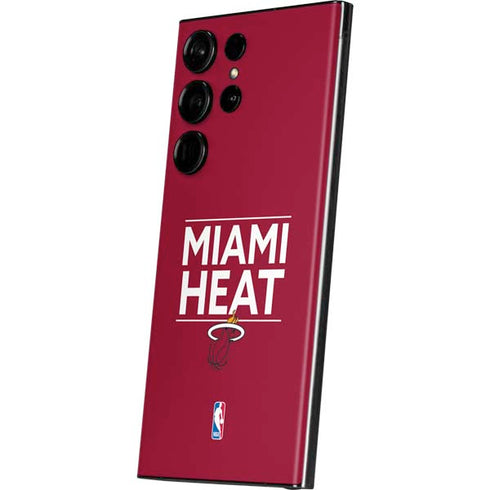 NBA Miami Heat Standard - Red Galaxy S23 Ultra Skin
