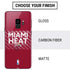NBA Miami Heat Standard - Red Galaxy S9 Skin