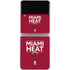 NBA Miami Heat Standard - Red Galaxy Z Flip3 5G Skin