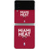 NBA Miami Heat Standard - Red Galaxy Z Flip4 5G Skin